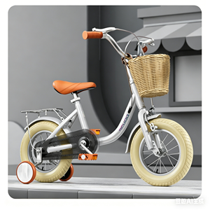 Bicicleta para Niños de 12, 14 y 16 Pulgadas, Bicicleta Infantil de 3 a 10 Años con Canasta y Ruedas de Entrenamiento, Bicicleta Segura y No Tóxica para Bebés, Venta al por Mayor de Fábrica - Product Image 3