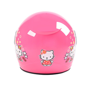 Enfants fille chaud mignon enfants batterie voiture <span class=keywords><strong>casque</strong></span> de sécurité visage complet bébé <span class=keywords><strong>casque</strong></span> de protection - Product Image 2