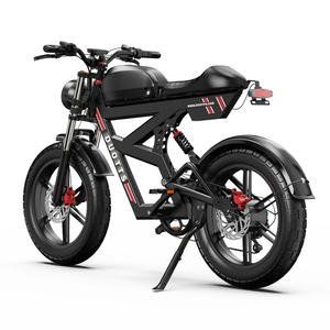 Bicicleta Eléctrica Vintage Duotts F20 de Alta Potencia con Batería Oculta de Absorción de 48v, Envío Gratuito a 25 Países Europeos - Product Image 3