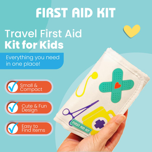 أفضل حقيبة للطوارئ 75 قطعة من أفضل حقائب السفر من علامة تجارية مخصصة لأغراض الإسعافات الأولية للأمهات والأطفال تشمل جميع اللوازم الطبية الأساسية - Product Image 5