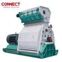 1.4-19.5 t/h Capacité 37-200Kw Petfood Composé de poisson Pulvérisateur d'aliments pour animaux Grain Broyeur fin broyeur à marteaux rectifieuse pour maïs