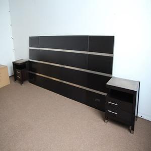 Wyndham Giorni Inn Hotel Mobili Noce Moderna Testiera Comodini Pannelli <span class=keywords><strong>di</strong></span> Parete Camera Da Letto Dell'hotel Set In Legno Massiccio/mdf/legno compensato, <span class=keywords><strong>di</strong></span> legno - Product Image 5