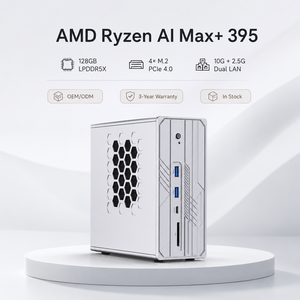 คอมพิวเตอร์ตั้งโต๊ะ AI Mini Desktop Ryzen AI Max+ 395 พร้อม WIFI 7, แรม 128G LPDDR5X, SSD 2TB จากโรงงานโดยตรง ปรับแต่งได้ตามต้องการ Mq90 ประสิทธิภาพสูง - Product Image 1