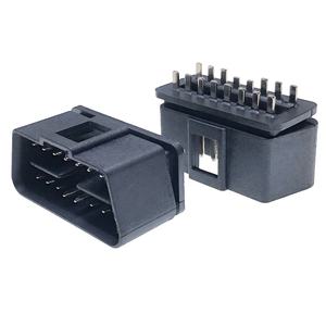 OBDII connecteur mâle avec serrure et <span class=keywords><strong>obd</strong></span> 2 moulant boîtier - Product Image 1