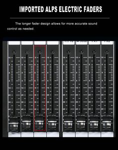 T-32 thiết kế mới kỹ thuật số Mixer 32CH Mic đầu vào <span class=keywords><strong>USB</strong></span> âm thanh mixer 32 kênh giao diện điều khiển hiệu ứng giao diện điều khiển được xây dựng trong Card âm thanh Màn hình cảm ứng - Product Image 4