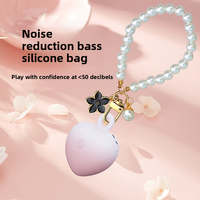 Vibrateur à commande Bluetooth via application, stimulateur clitoridien portable avec design porte-clés pour femmes