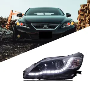 Auto Tuning Voorkoplampen Voor Toyota Reiz 2010-2013 Koplamp Mark X Led Lens Engel Oog Daglicht Xenon Lamp