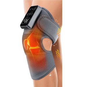 Masseur chauffant sans fil <span class=keywords><strong>pour</strong></span> genoux 2026, rechargeable par USB, batterie 3000 mAh, portable, soulagement de la douleur <span class=keywords><strong>pour</strong></span> personnes âgées, arthrite, blessures sportives - Product Image 2