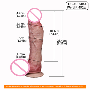 Venda Especial Dez Modelos Diferentes Vibrador Realista com Silicone Novo Estilo Delay Ejaculação Realista Adulto Pênis para Casal - Product Image 6