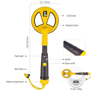 <span class=keywords><strong>Détecteur</strong></span> <span class=keywords><strong>de</strong></span> <span class=keywords><strong>métaux</strong></span> <span class=keywords><strong>sous</strong></span>-<span class=keywords><strong>marin</strong></span> électrique <span class=keywords><strong>professionnel</strong></span> Graigar MD-790, entièrement étanche IP65, écran LCD, profondeur <span class=keywords><strong>de</strong></span> détection <span class=keywords><strong>de</strong></span> 10 m, industriel - Product Image 2