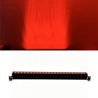 Projecteur mural LED linéaire M-124-2 150W à commande tactile DMX512, 24 LED RGB 3-en-1, haute luminosité, vente directe usine