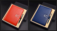 Couverture de carnet personnalisée A5 Mini A7 en cuir PU avec reliure cousue à la main