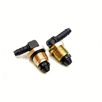 Nouveau raccord coudé droit en laiton haute résistance Lanteng pour tuyau de frein pneumatique de camion avec clip de retenue pour applications lourdes
