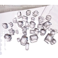 Strass en forme de cœur incliné à base transparente, à dos plat et à base pointue, en verre transparent glacier Paso Sico, pour décorations d'ongles