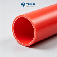 Conduit MPP orange direct usine pour installation de câbles sans tranchée, tuyau à paroi pleine haute résistance résistant aux UV