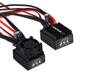 Flycolor 18A 25A 35A 45A su geçirmez araba ESC <span class=keywords><strong>2</strong></span>-3S için RC 1/10 1/16 1/arabalar fırçasız hız kontrol - Product Image 2