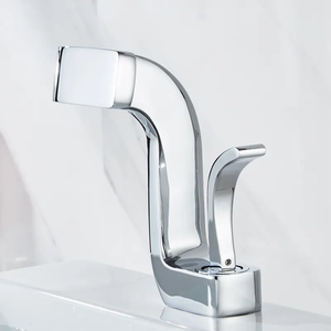 Hiện đại chất lượng cao nghệ thuật lưu vực bồn rửa vòi nước phòng tắm Mixer tap thác nước vòi nước - Product Image 4