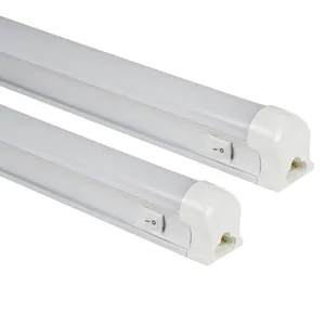 एलईडी दीपक ट्यूब T8 ब्रैकेट प्रकाश एकीकृत फ्लोरोसेंट लैंप के साथ स्विच के साथ कवर 220vDC36v विधानसभा लाइन प्रकाश
