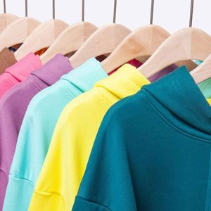 H5565 Clothing Manufacturer Supply Wholesale Custom 345g Fleece Spandex/Polyester Quick Dry Breathable Eco-Friendly Autumn <b>Drop</b> - Product Image 2