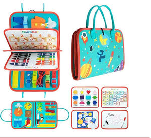 Ventas directas de fábrica de tableros ocupados, tableros de Educación Temprana, bolsos de aprendizaje y educación Montessori para niños - Product Image 1