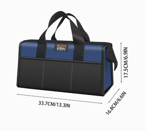 Airaj Outdoor <strong>Tool</strong> Storage Tote Bag Waterproof Base <strong>Tool</strong> <strong>Roll</strong> up Bag Heavy Duty Canvas Electrician Mechanic <strong>Tool</strong> Bag - Product Image 1