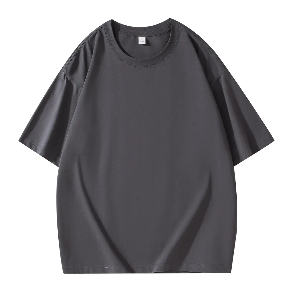 Goldtex Streetwear Oversized T-Shirt Men Sun Faded T Shirts Pro Club T-Shirts
