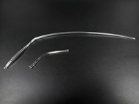 Plaque de guidage de lumière LED en acrylique 100 % compatible avec les phares d'origine, feux de jour DRL pour Skoda Superb 2019-2024, spécification européenne, tube DRL