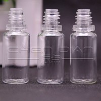 Pasokan langsung dari pabrik baru 10ml botol plastik PET botol minyak keamanan ganda