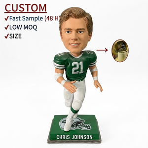 Figura de Jugador de Fútbol Personalizada, Hecha a Mano y Pintada a Mano, Estatuilla de Atleta de Resina, Recuerdo de Equipo al por Mayor - Product Image 5