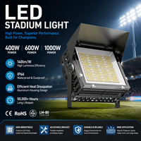 Luz LED para Estadios de Exterior IP66 de 400W - 1000W, 140lm/W, SMD3030, ETL, Alta Potencia, para Canchas Deportivas e Iluminación de Mástiles Altos