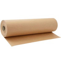 Papier kraft qiyin pour emballage rouleau de papier kraft d'emballage de papier kraft de fleur