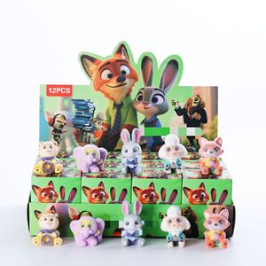 Figurine en résine Zootopia 2, modèle de jouet, boîte mystère, décoration pour bébé, petit cadeau, produit populaire en ligne, en promotion - Product Image 2