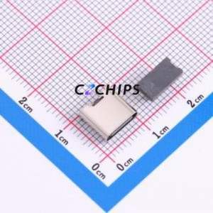 HX TYPE-C 6P LT H7.8 USB Connector SMD Connector ( Connector Type: Type-C )( Gender: Female )( Mounting Type: Vertical Mount ) - Product Image 1