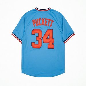 Maillots de baseball vintage pour hommes, style cousu, 3 Killebrew, 14 Kent Hrbek, 28 Bert Blyleven, 34 Kirby Puckett, 29 Carew, tailles S-3XL - Product Image 5
