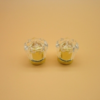 Nueva Tapa de Plástico Negra y Dorada para Perfume, Tapa para Botella de Perfume, Tapa para Perfume
