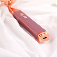 Haute qualité thérapie par la lumière LED beauté vibration sonique Jade visage rouleau Machine de Massage du visage dispositif de levage de la peau