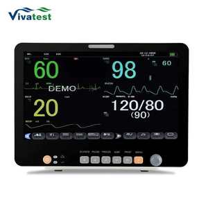 เครื่องตรวจวัดสัญญาณชีพผู้ป่วย XM-2020 ขนาด 12 นิ้ว 6 พารามิเตอร์ พร้อมแบตเตอรี่ในตัว ปรับได้สำหรับรถพยาบาลฉุกเฉิน - Product Image 3