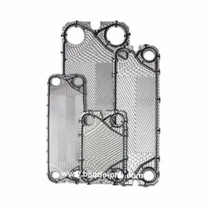 stainless steel AISI 316 Ti gasket plate heat exchanger plates