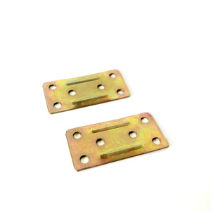 Soporte Metálico para Muebles, Tipo Placa, 60x30mm, Color Plateado - Product Image 3