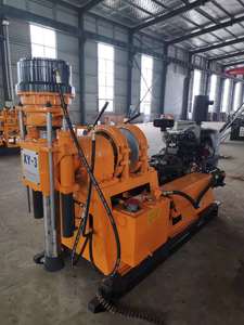 QIYUN Machinery <strong>Mini</strong> Mine Drilling <strong>Rig</strong> Machine Bore Hole Drilling <strong>Rig</strong> with Gearbox and Pump Core Components - Product Image 3