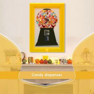 ABS Silicone Personalized Creative Fashion Candy Box Dispenser Frame Candy <b>Storage</b> <b>Rack</b> <b>Wall</b> Decoration for Hanging Piece - Product Image 4