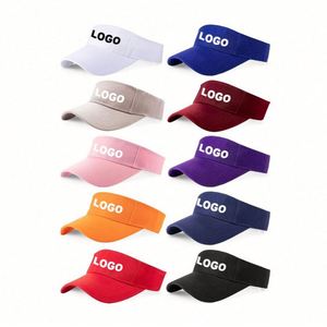 Design Factory Supplier Custom Adjustable Outdoor Sports Running Golf Sun Visor Cap Fishing <b>Hats</b> <b>for</b> Men - Product Image 3