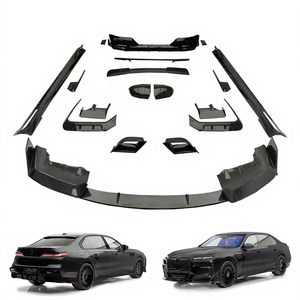 YICKU Kit Carrozzeria MSY Serie <span class=keywords><strong>7</strong></span> Facelift per <span class=keywords><strong>BMW</strong></span> Serie <span class=keywords><strong>7</strong></span> G70 735Li 740Li <span class=keywords><strong>M</strong></span>, Kit in Fibra di Carbonio con Labbro Anteriore e Diffusore Posteriore - Product Image 1