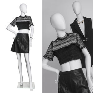 Maniquíes <span class=keywords><strong>de</strong></span> Fibra <span class=keywords><strong>de</strong></span> Vidrio para <span class=keywords><strong>Ropa</strong></span> <span class=keywords><strong>de</strong></span> Moda Sophie, Maniquí Femenino Elegante <span class=keywords><strong>de</strong></span> Cuerpo Completo y Delgado para Exhibición <span class=keywords><strong>de</strong></span> <span class=keywords><strong>Ropa</strong></span> - Product Image 2