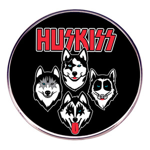 WOWEI Popolare Spilla Souvenir <span class=keywords><strong>Kiss</strong></span> Band, Distintivo da Bavero per Fan di <span class=keywords><strong>Rock</strong></span>, Metal e Punk - Product Image 2