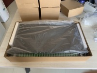 Panneau de brassage fibre optique FTTH 1U 19'' pour montage en rack, 24 ports SC APC, en acier laminé à froid, type tiroir coulissant ODF