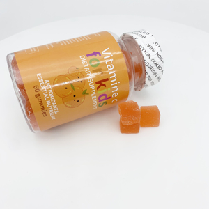 OEM vitamina C suplementos alimenticios niños dulces fabricante para niños gomoso forma naranja sabor vitamina C niños gomoso caramelo - Product Image 3