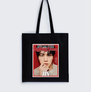 Nuova Borsa in Tela KPOP Idols JK J-HOPE SUGA RM JIN <span class=keywords><strong>JIMIN</strong></span> V di Alta Qualità, Borsa Tote per Ragazzi e Ragazze, Borsa Scolastica, Regalo per Fan - Product Image 4
