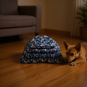 Set di Quattro Pezzi Imbottiti in Cotone CYM1285 per Animali Domestici, per Letti Confortevoli - Product Image 3