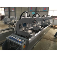 Machine à souder à trois têtes pour fenêtres en PV/UPVC pour 30 fenêtres ° ~180 °   Soudage à angle arbitraire